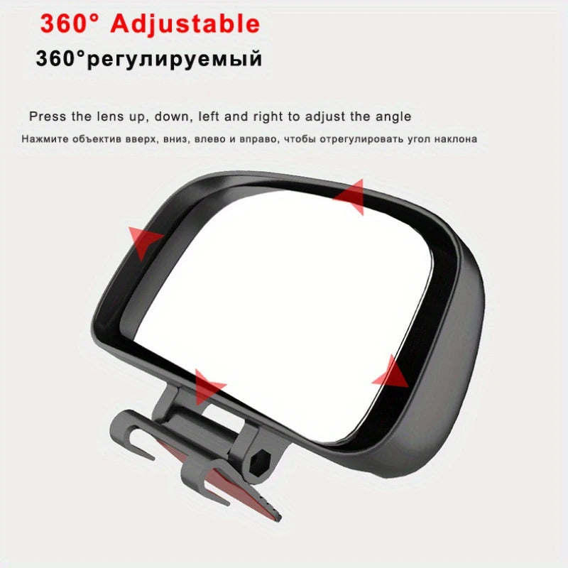 1-Pack Front Blind Spot Mirror for Cars