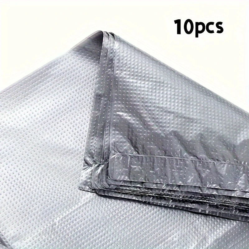 10-Pack Heavy-Duty Plastic Storage Bags