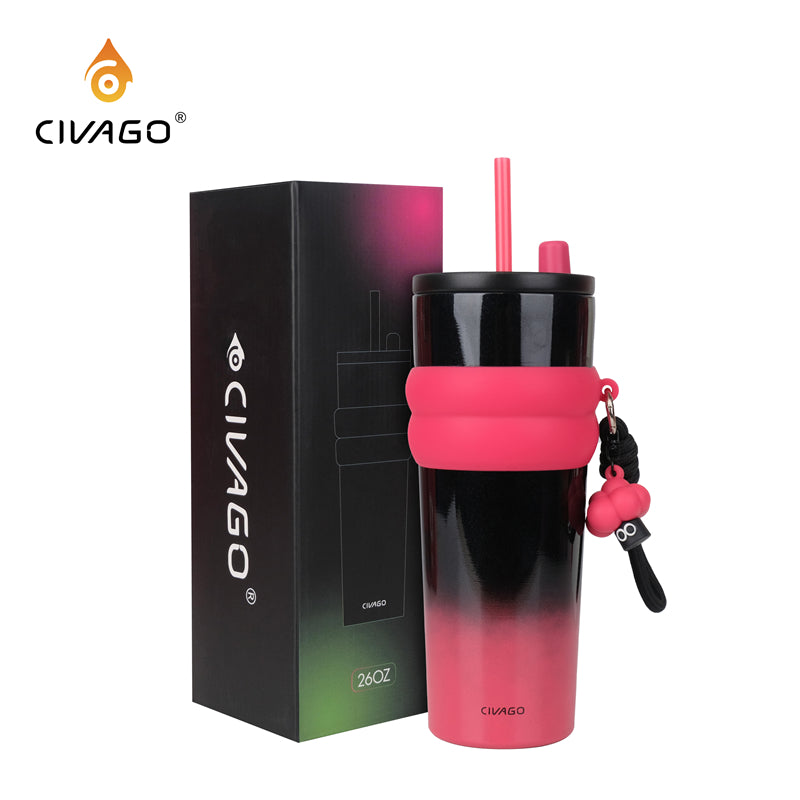 Stainless Steel Coffee Mug With Lid