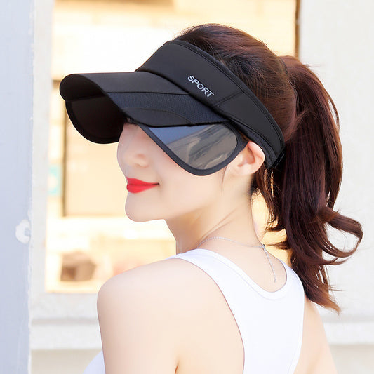 A Summer Outdoor Sports Sunshade Cap