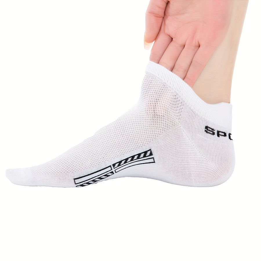 10 Pairs Of Unisex Cotton Blend Anti Odor
