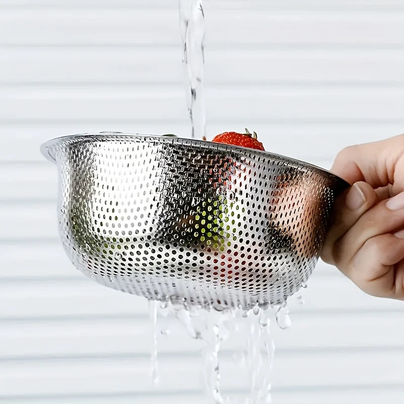 Space-Saving Stainless Steel Kitchen Sink Filter