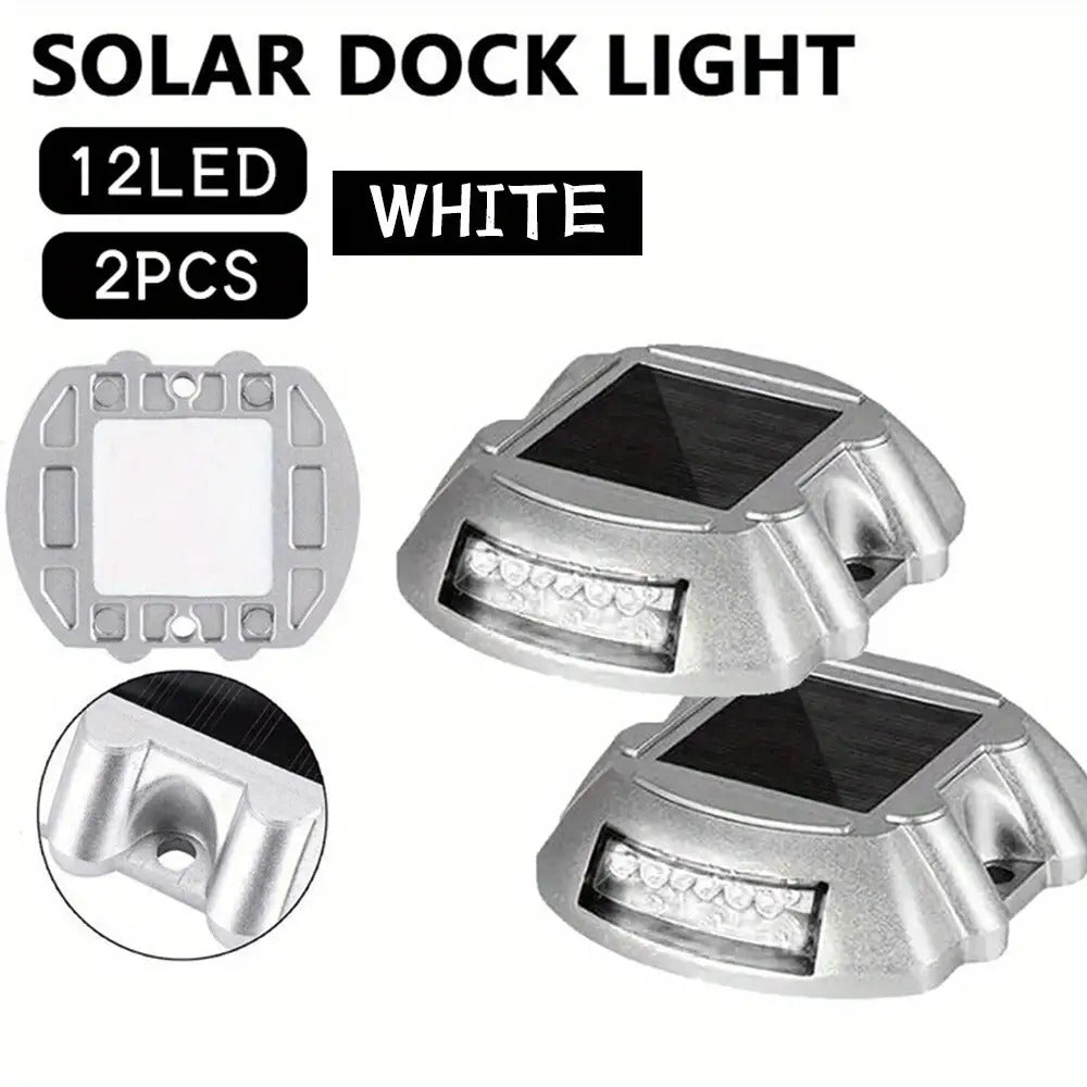 Courtyard and Lawn Solar Road Stud Lights