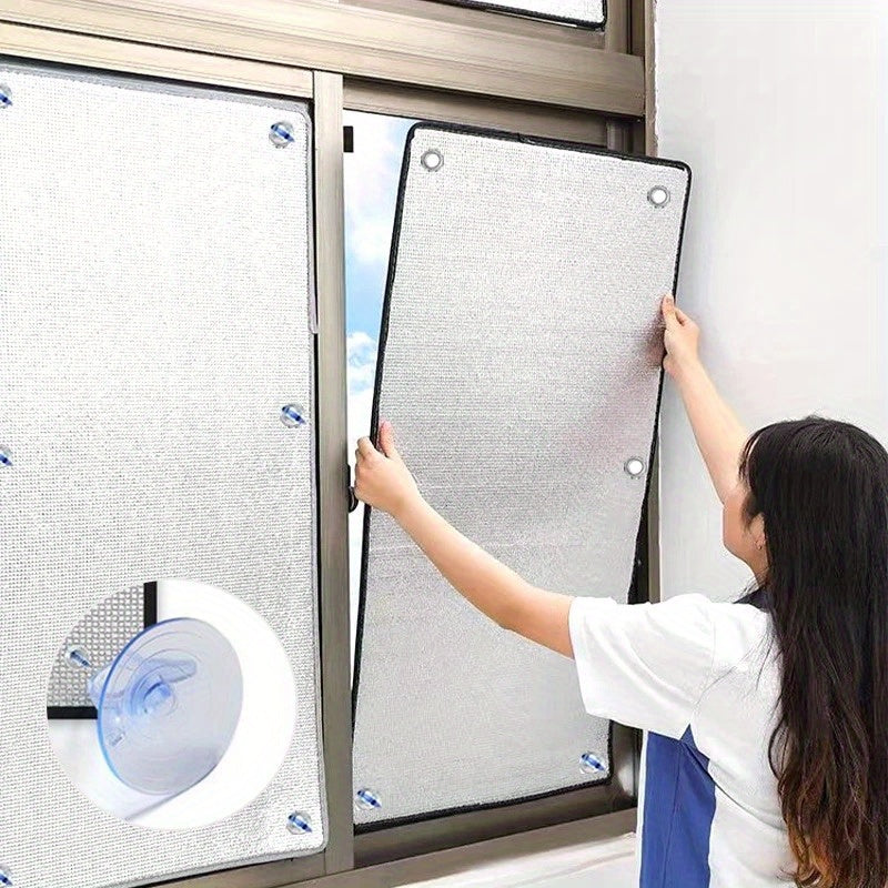 UV Protection Aluminum Foil Blackout Window Film