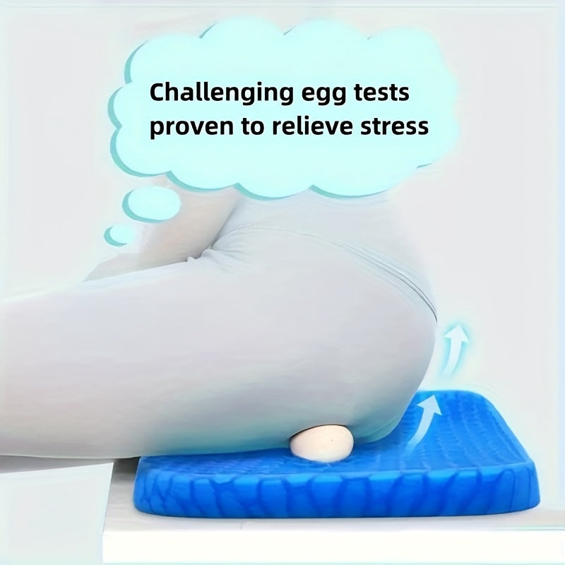 Car Seat Cushion, Thickened Breathable Honeycomb Suction Anti-Slip Cover