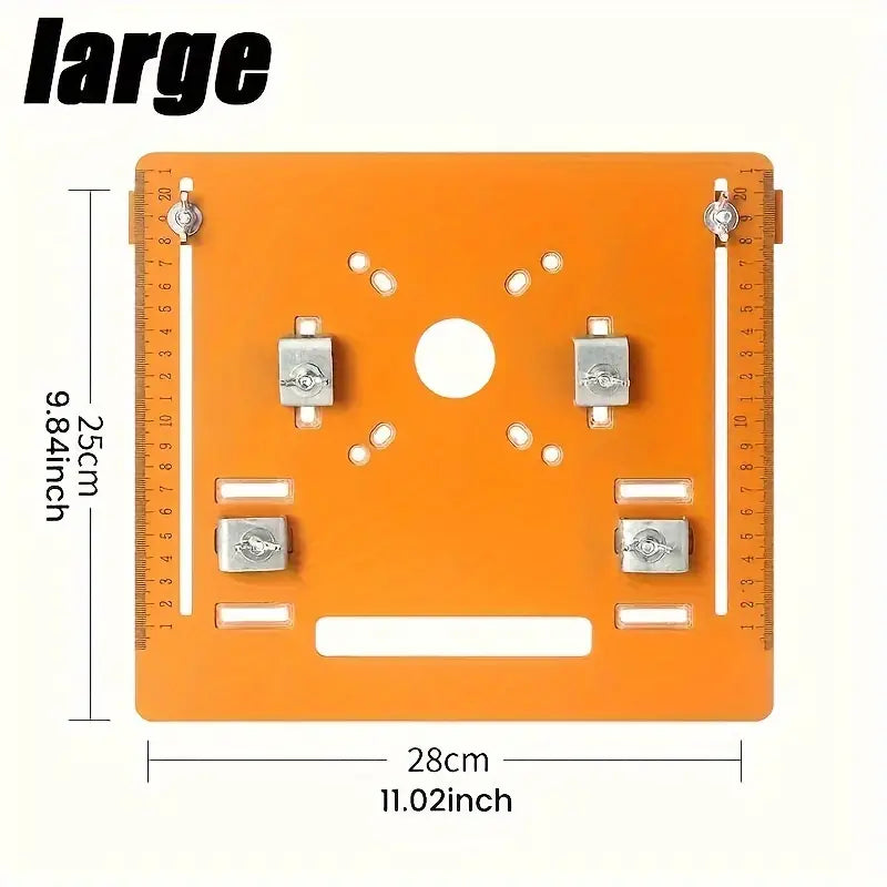 Adjustable Circular Saw Base Plate