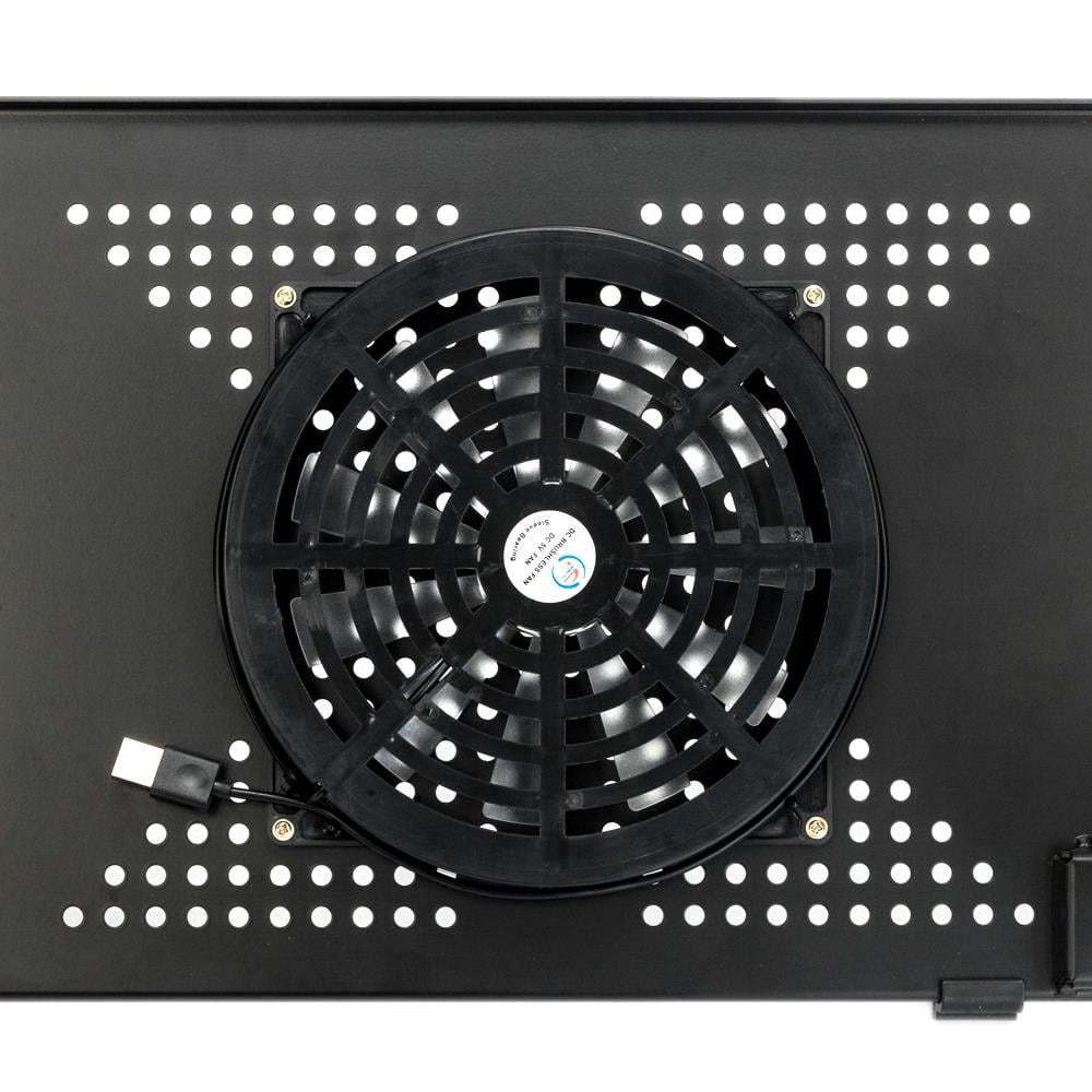 Adjustable Folding Laptop Desk with Cooling Fan