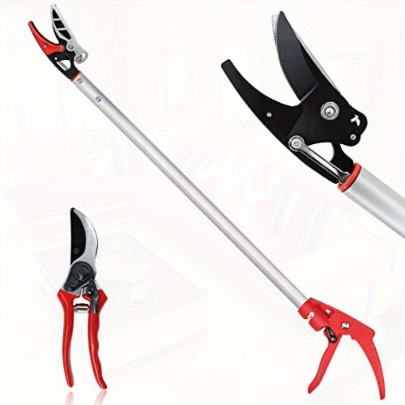 1-Pack Heavy-Duty 32" Long Reach Professional Gardening Shears