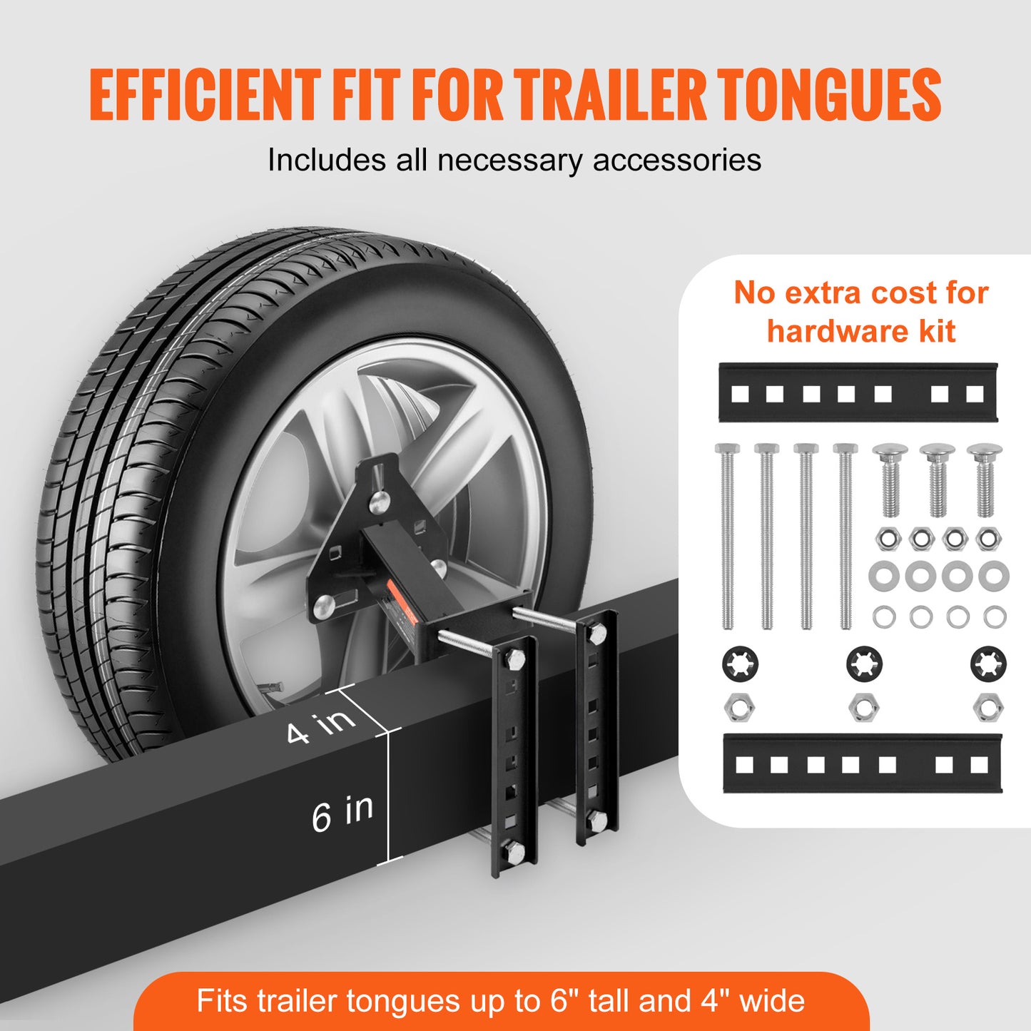 Spare Tire Carrier, Trailer Spare Tire Mount