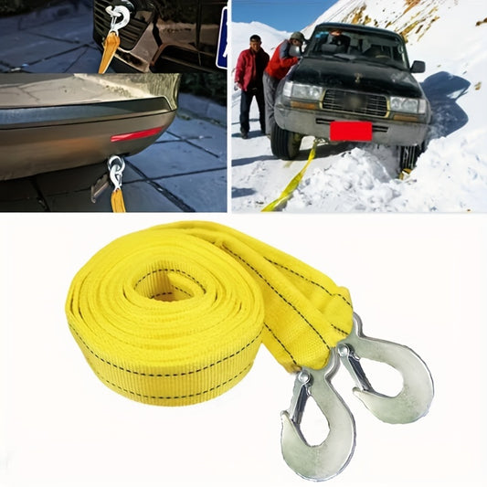 Thickened tow rope traction belt