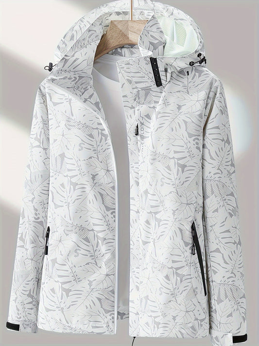 Women'S Lightweight Windproof Hooded Jacket