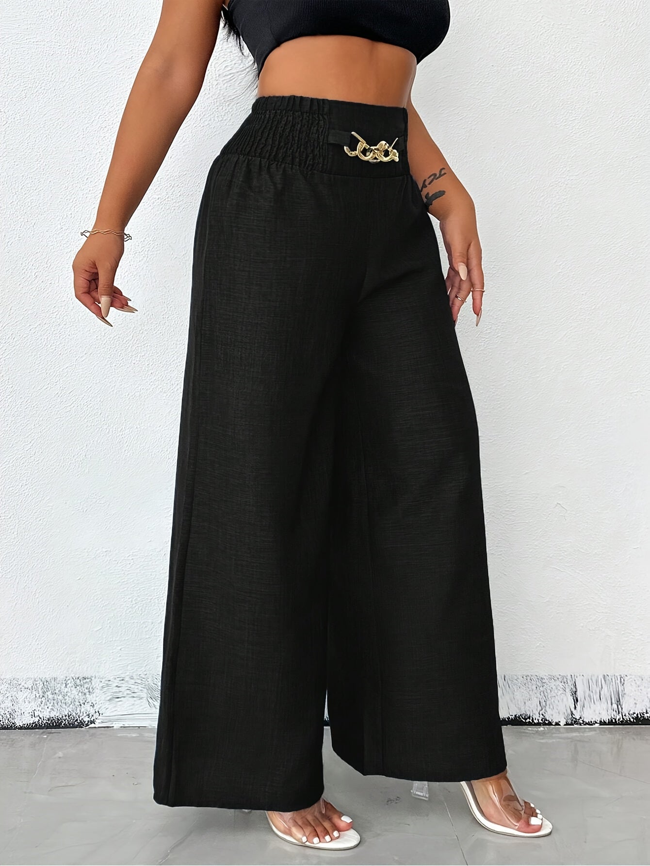 Women's Casual Wide-Leg Pants