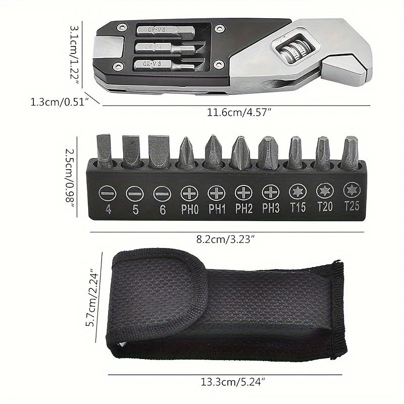 Stainless Steel Adjustable Wrench