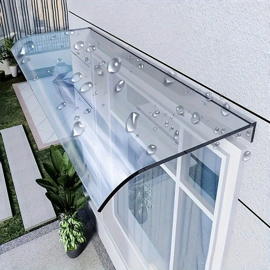 A waterproof arched canopy