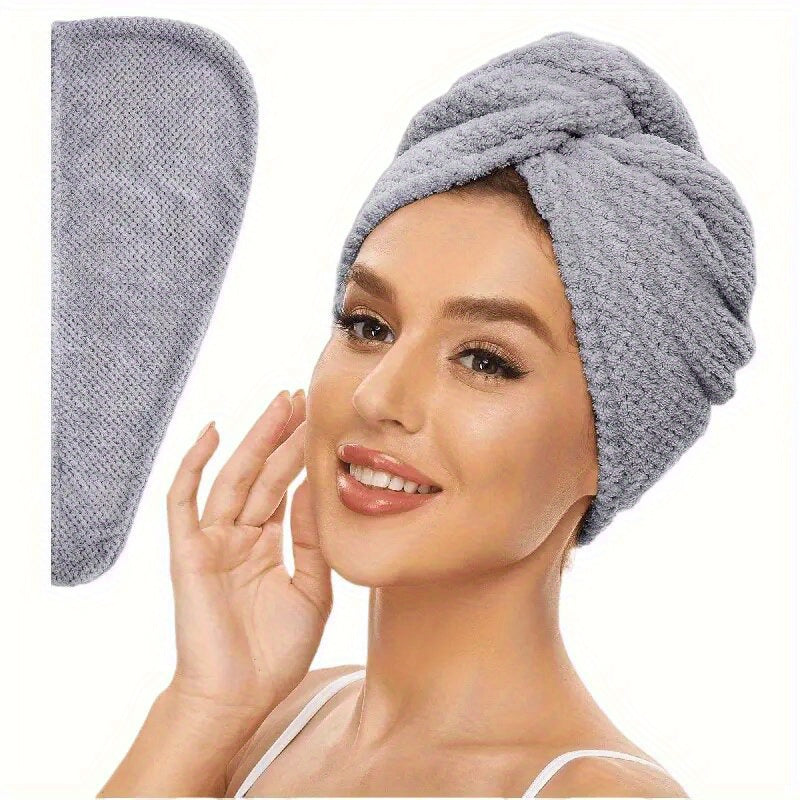 Super absorbent curly hair towel