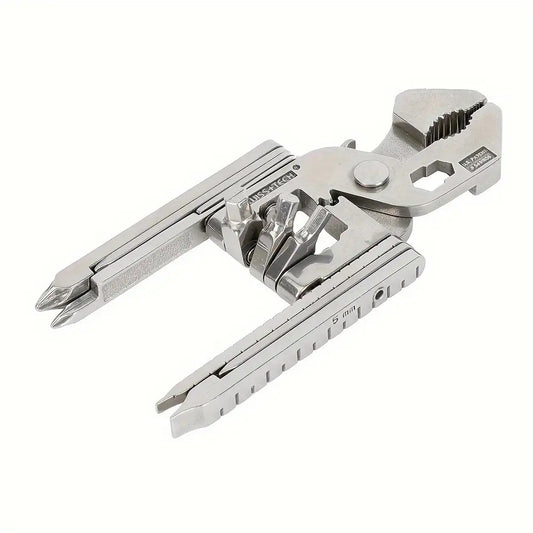 1pc 22-in-1 Stainless Steel Multi-Tool