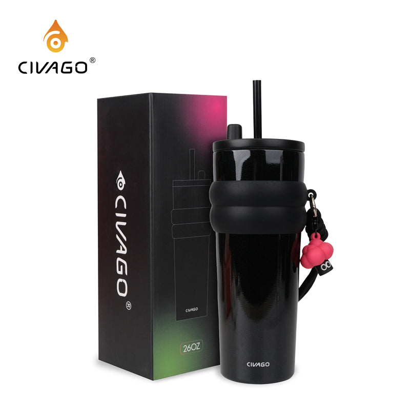 Stainless Steel Coffee Mug With Lid