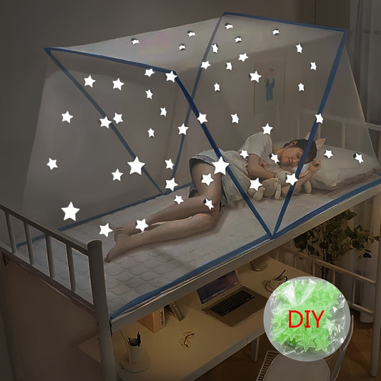 Single Glowing Star Mosquito Net