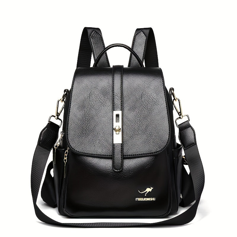 Vintage Anti-Theft Backpack Purse