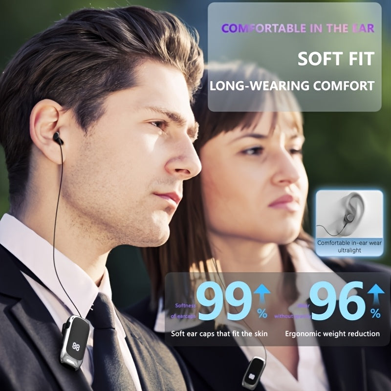 K88 Wireless Clip-on Headset
