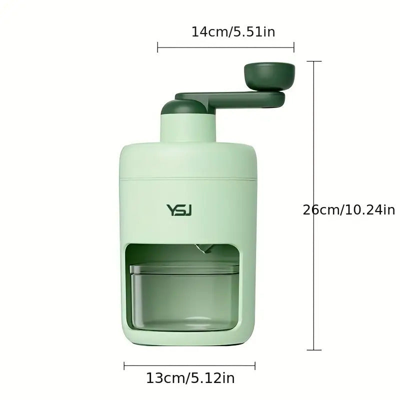 1pc, Hand Crank Ice Crusher