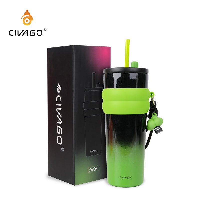 Stainless Steel Coffee Mug With Lid