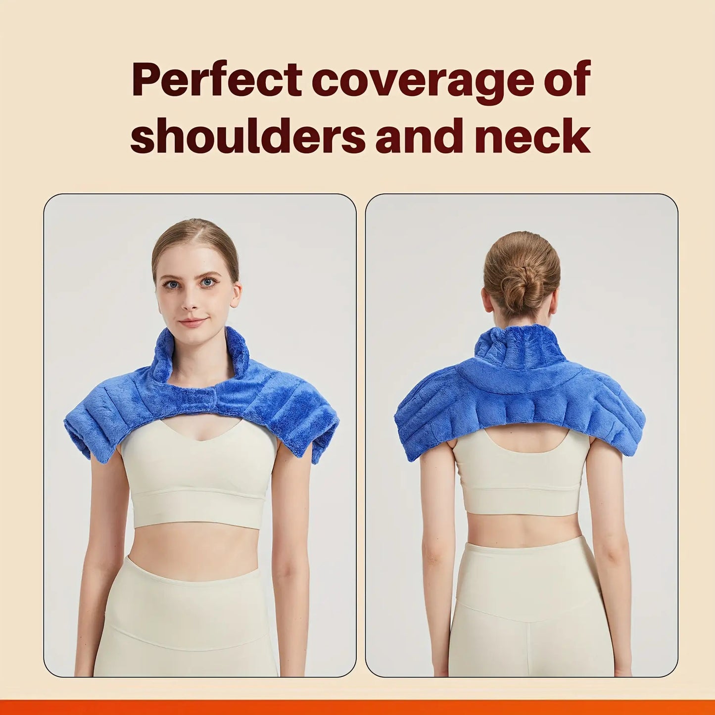 1 piece of microwaveable neck and shoulder cushion