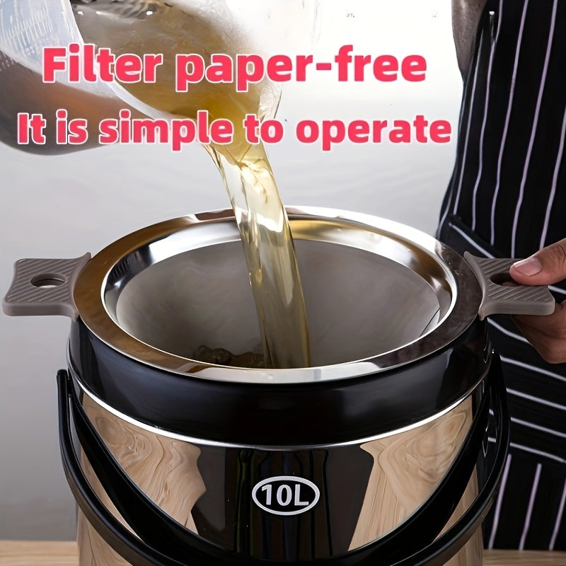 Stainless Steel Tea Filter Mesh Funnel