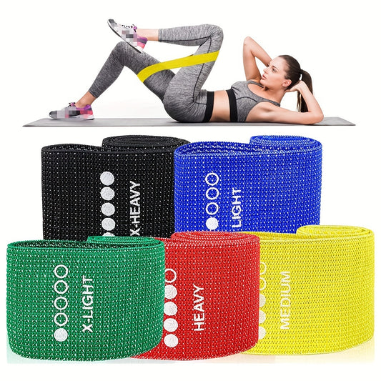 Set Of 5 Resistance Bands  Kit