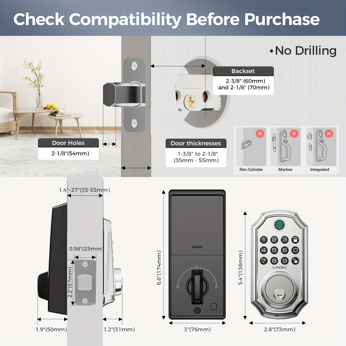 [Smart Lock] Keyless Entry Door Lock