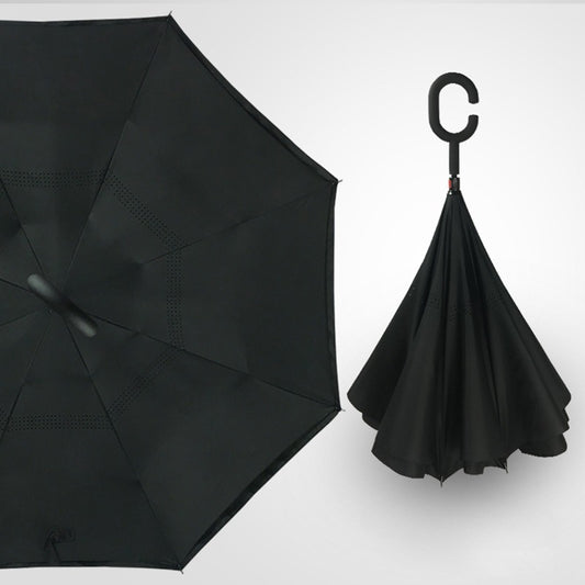 8 Ribs Portable Double Layers Umbrella