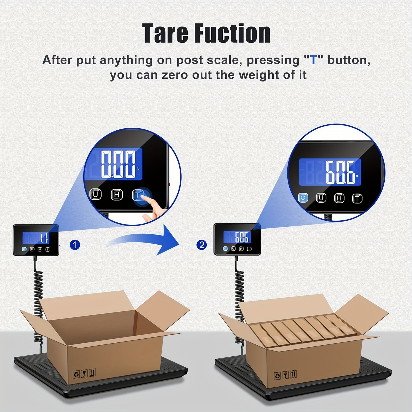 660lb Heavy-Duty Digital Scale