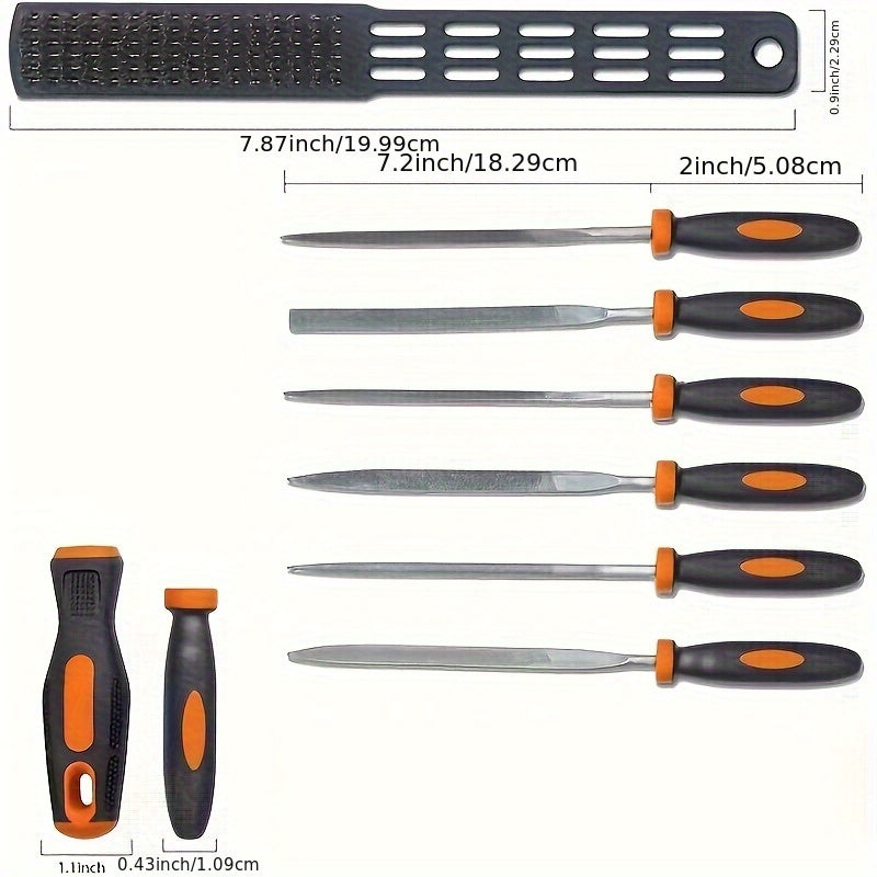 17pcs file set with carrying case
