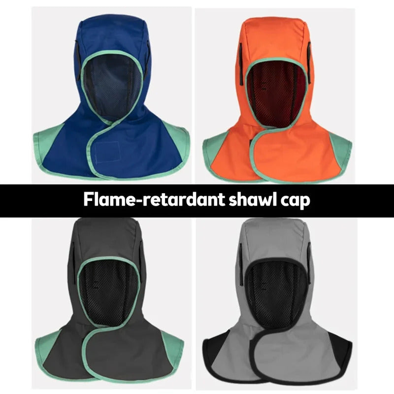 Welding men's fully protective welding cap