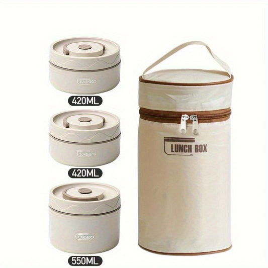1 Set of Outdoor Insulation Lunch Boxes