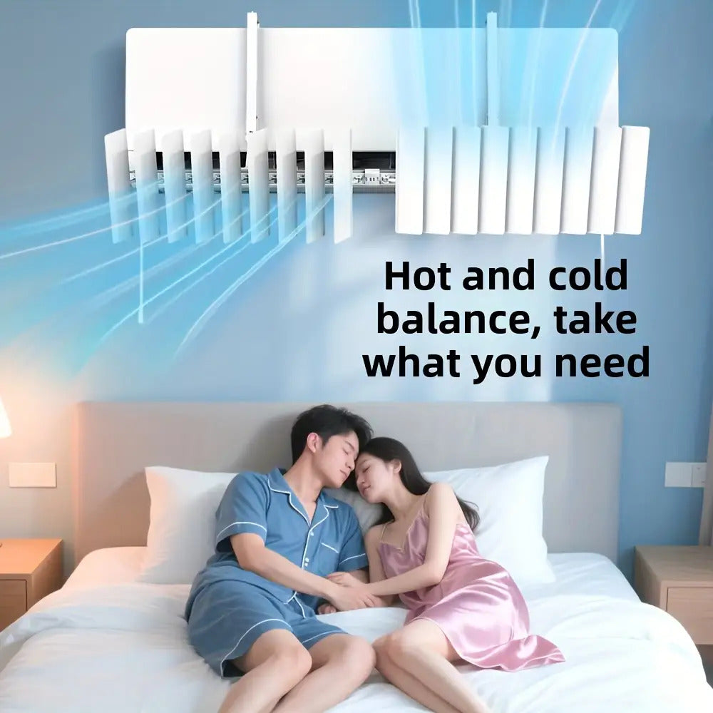 2pcs  2025 new easy to use air conditioner air deflector