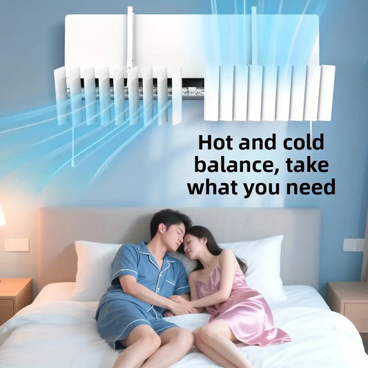 2pcs  2025 new easy to use air conditioner air deflector