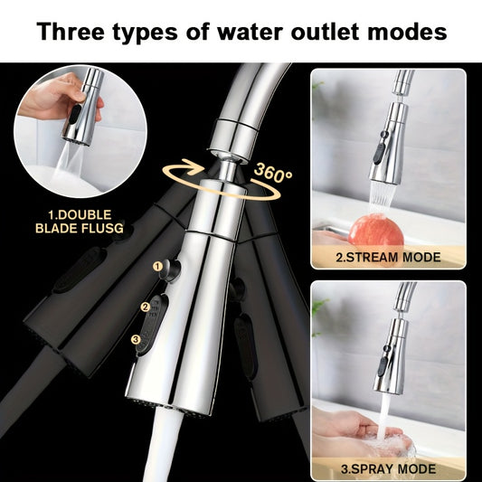 2pcs kitchen multi-purpose faucet accessories extension aerator