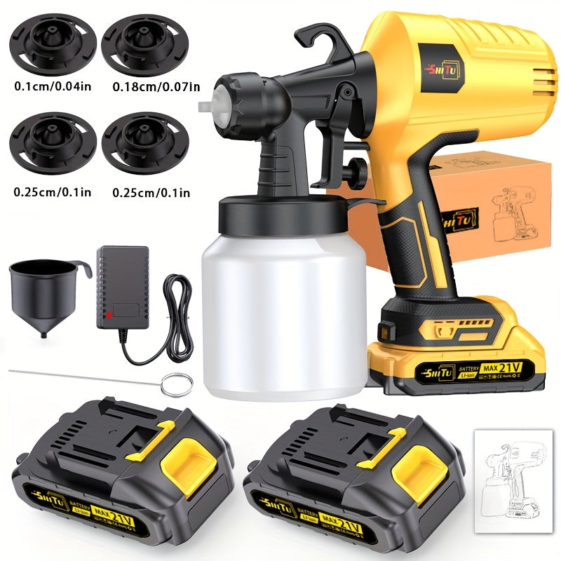Wireless Spray Gun with Nozzle