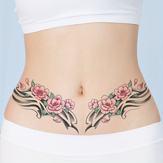 Elegant High-End Colorful Tattoo Stickers