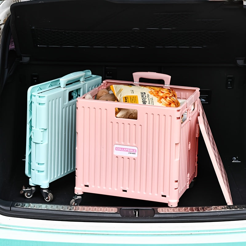 Versatile Folding Shopping Cart