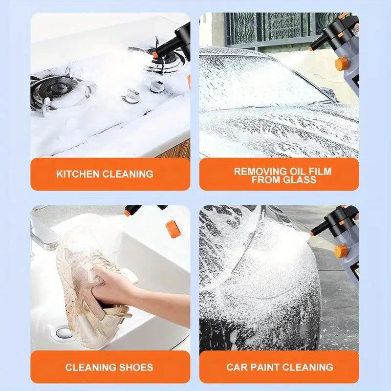 2L Electric Foam Pot, 70° Wide-angle Spray
