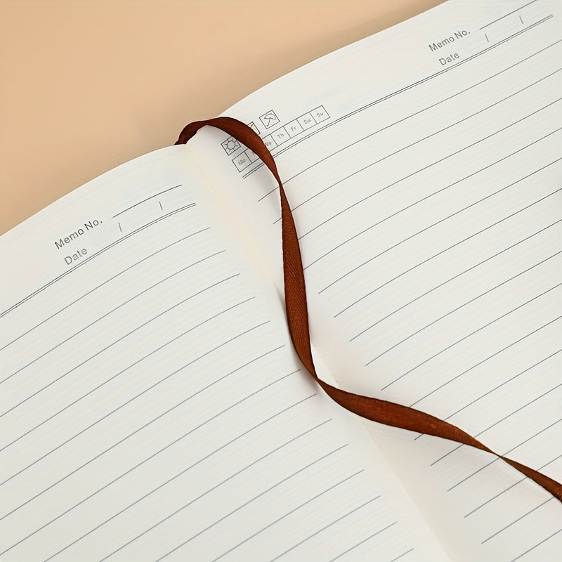 Vintage A5 Leatherbound Notebook