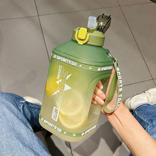 2pcs|50oz Frosted Gradient Sports Bottle