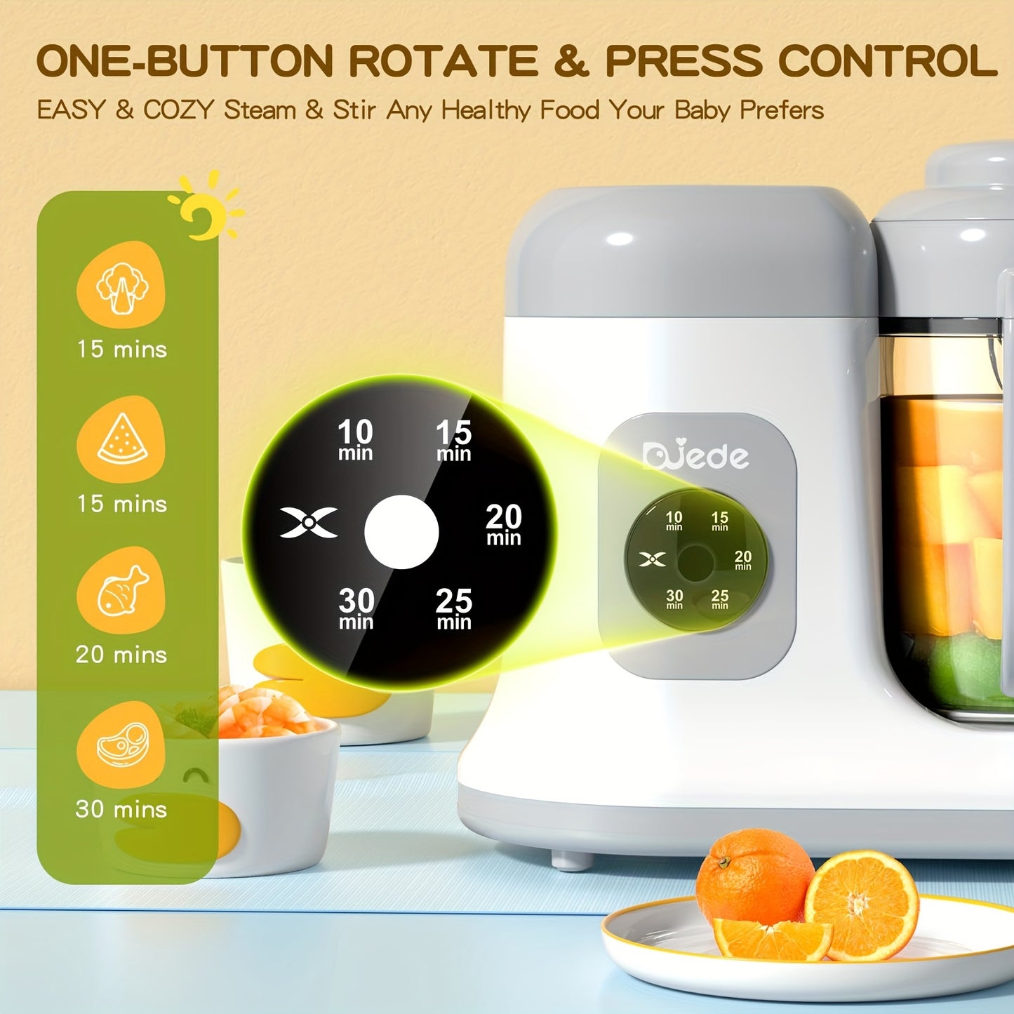 Youngsters Food Maker - Auto Cooking, One Button Control