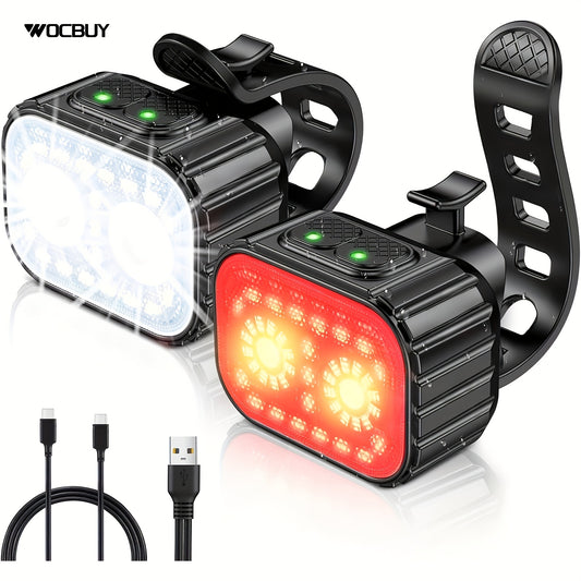 USB Rechargeable LED Bicycle Light