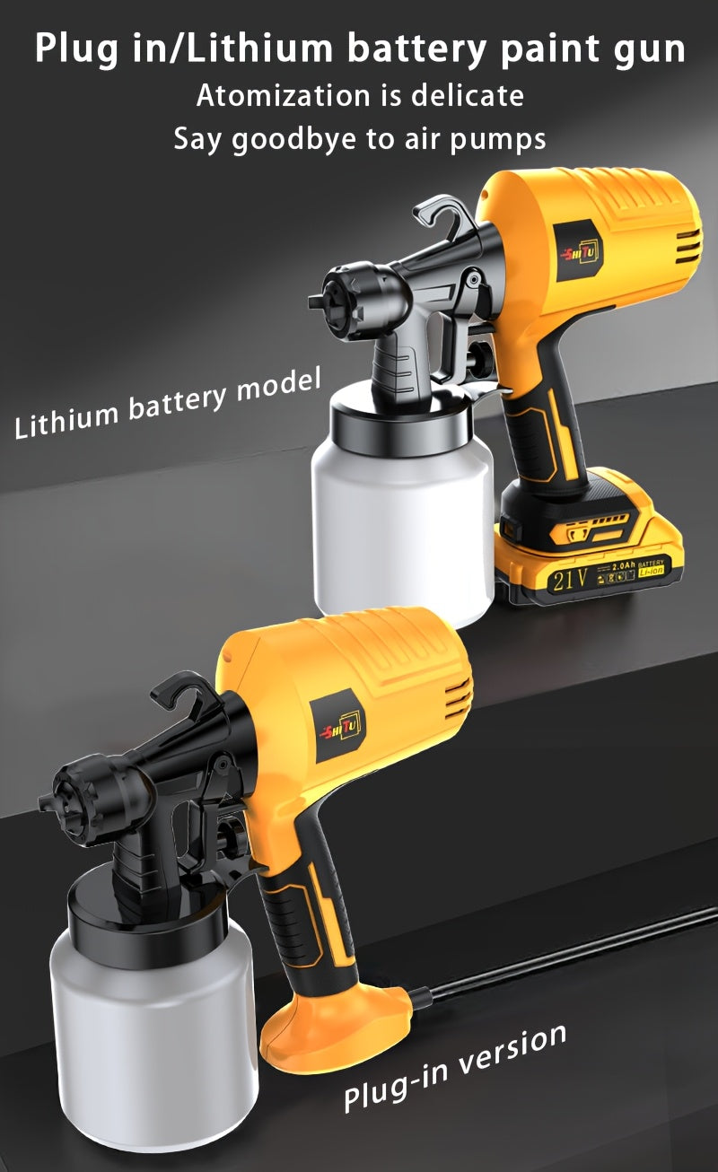 Wireless Spray Gun with Nozzle