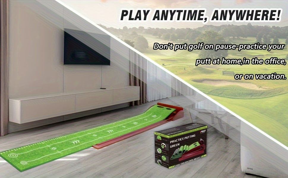 [Golf Putting Mat] 2.5m PGM Golf Putting Mat