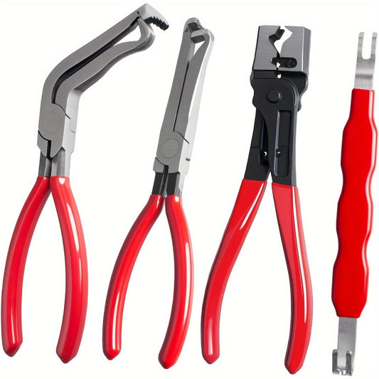 4pcs Electrical Disconnect Pliers for Cars, Electrical Connector Separator Tool