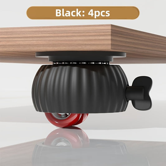 4pcs Metal Swivel Casters with Lock